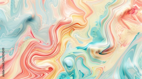 Pastel Marbled Patterns for Web Graphics
