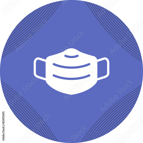 N95 mask Vector Icon