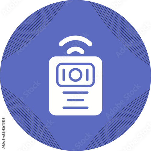  Wireless Intercom Vector Icon