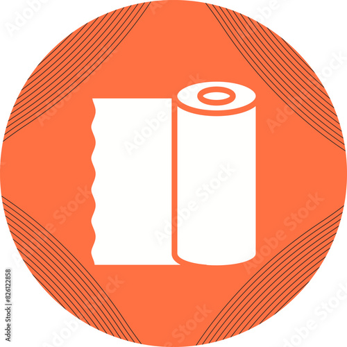 Plastic sheeting Vector Icon