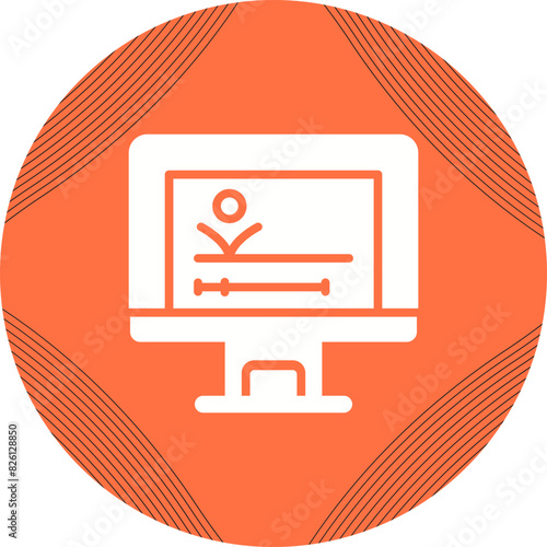 Motion Graphic Vector Icon