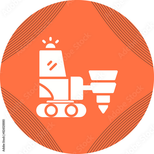 Drilling Machine Vector Icon