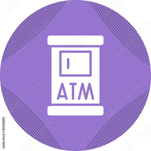 Atm Machine Vector Icon