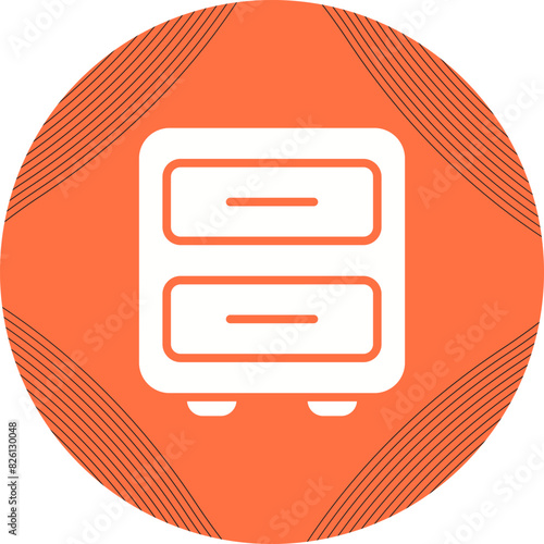 File Cabinet Vector Icon