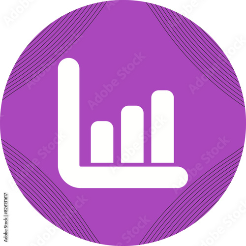 Chart Histogram Vector Icon