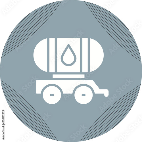 Tanker Truck Vector Icon