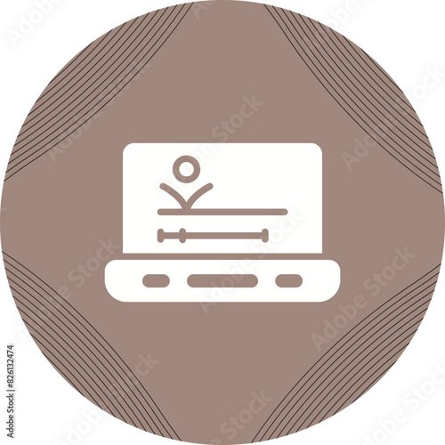 Motion Graphic Vector Icon