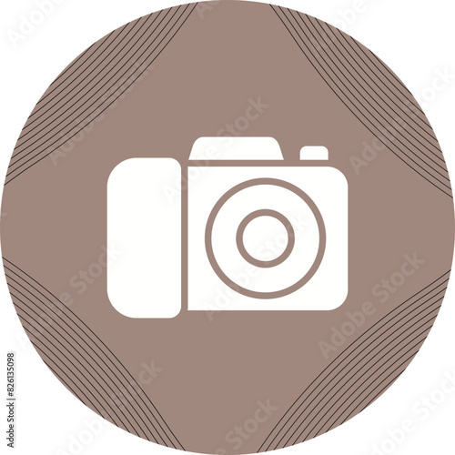 DSLR Camera Vector Icon