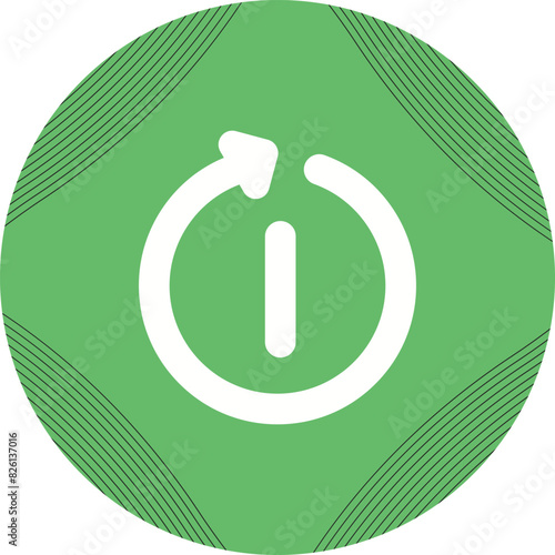 Restart Vector Icon