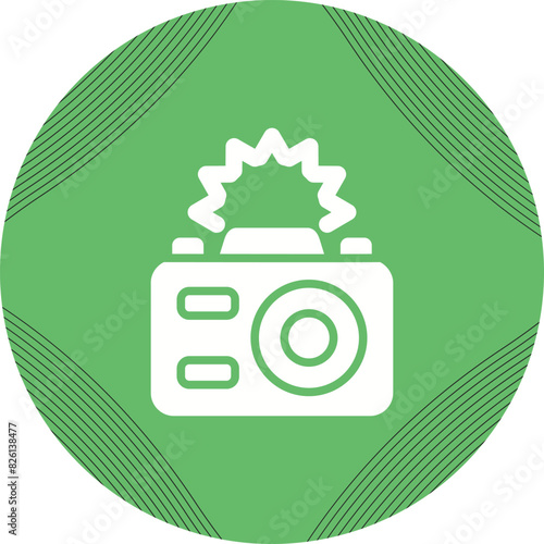 Camera Flash Vector Icon