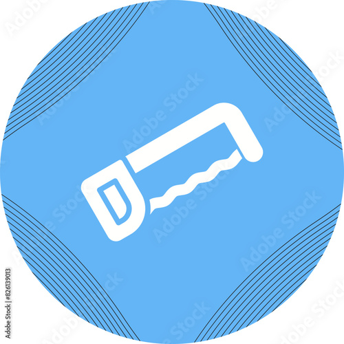 Hacksaw Vector Icon