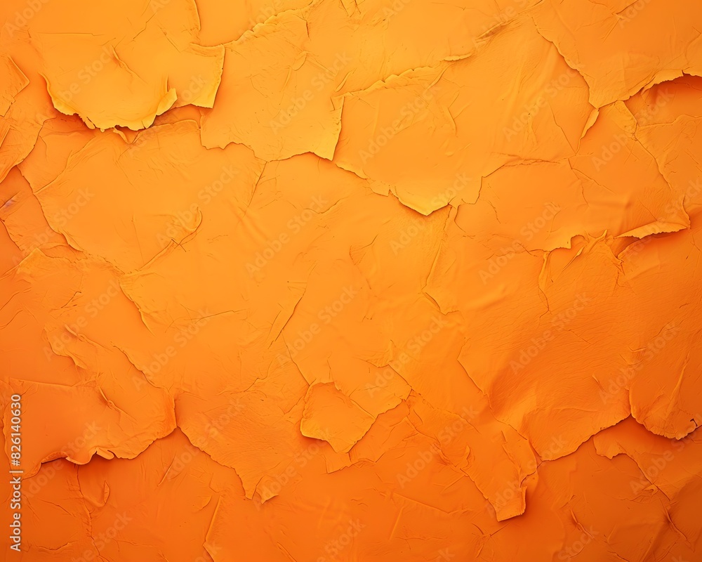 Fototapeta premium orange concrete wall background