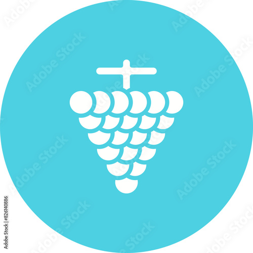 Grapes Vector Icon