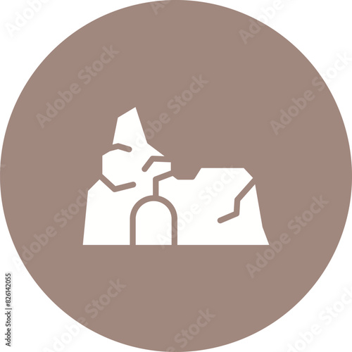 Cave Vector Icon