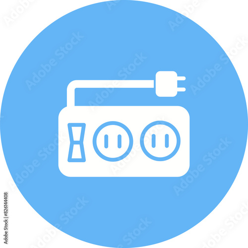 Power Strip Vector Icon