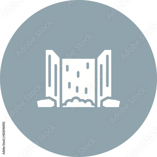 Waterfall Vector Icon