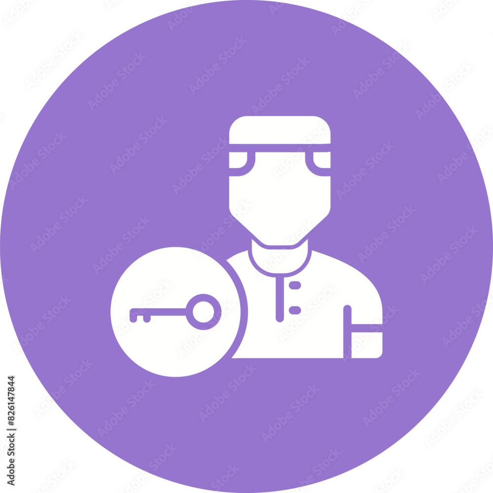 User Security Access Vector Icon User Security Access Vector Icon