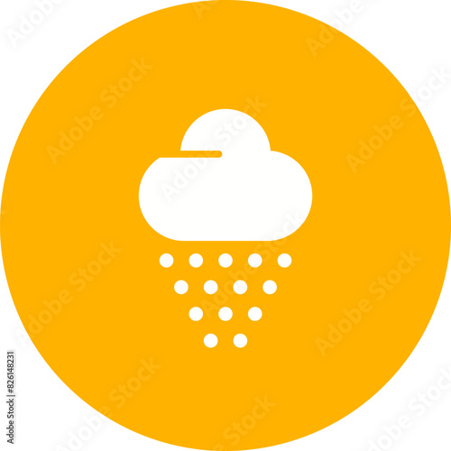 Snowing Vector Icon