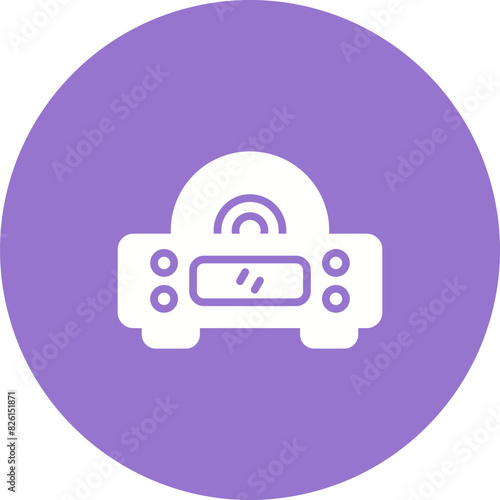 Cd Player Vector Icon