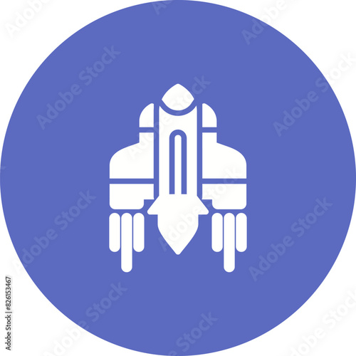 Spaceship Vector Icon