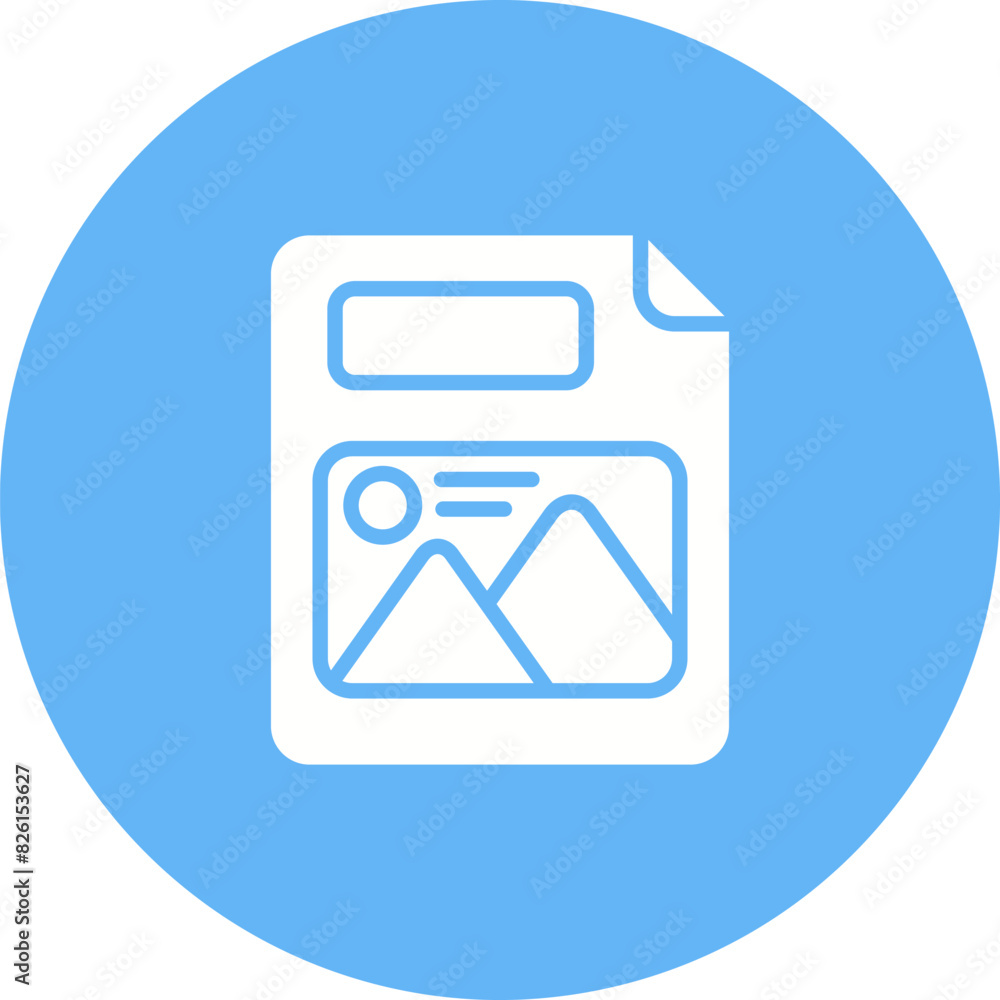 Image File Vector Icon Image File Vector Icon