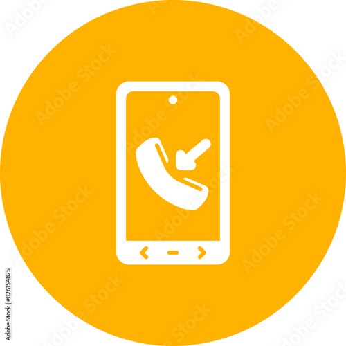 Incoming Call Vector Icon