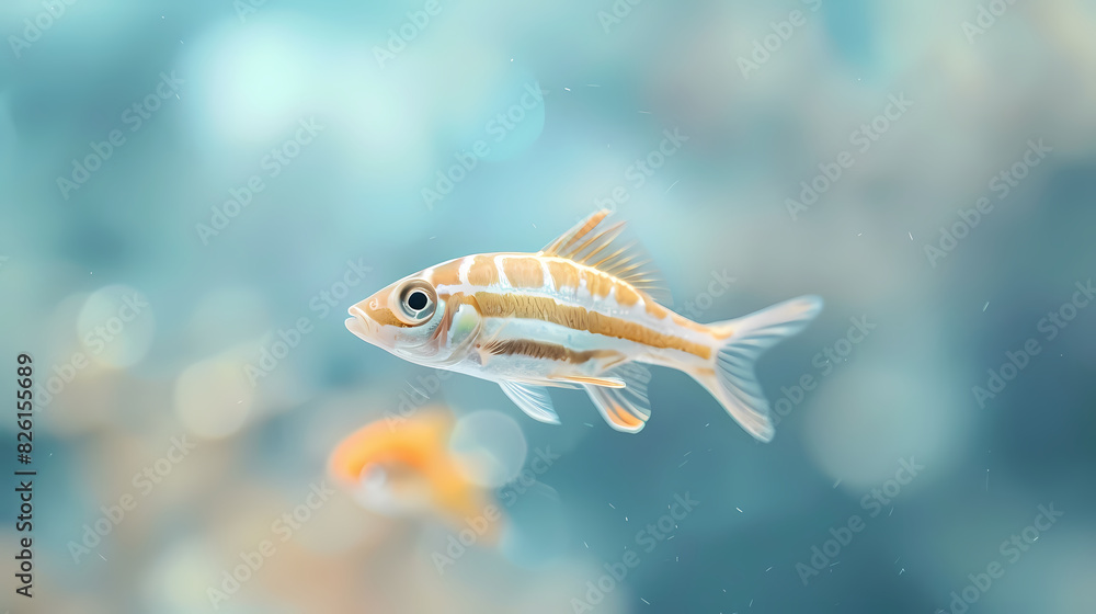 Small fish swimming in the water Small fish swimming in the water