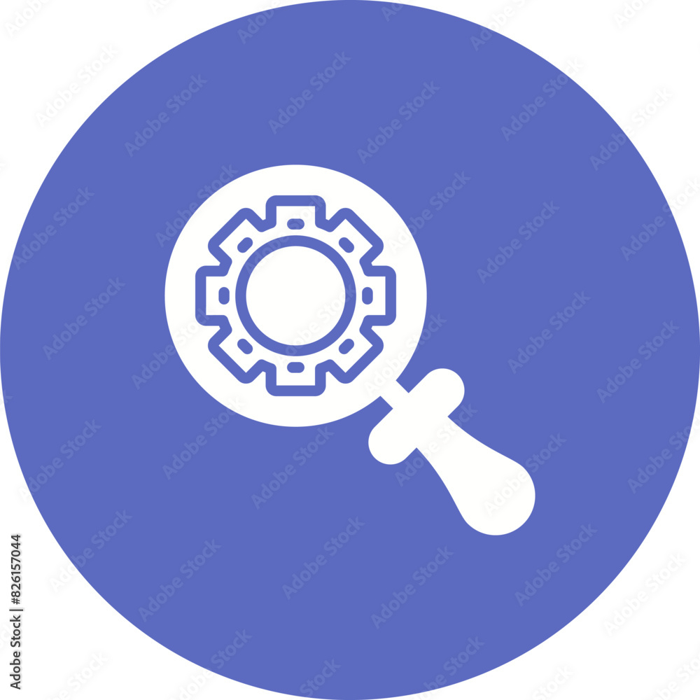 Magnifying Glass Vector Icon Magnifying Glass Vector Icon