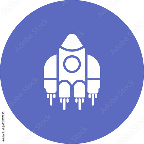 Spaceship Vector Icon