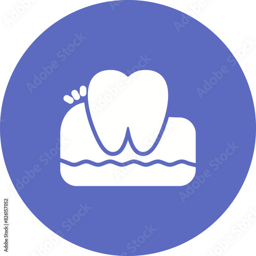 Swollen Vector Icon
