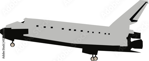 A spacecraft vector art.