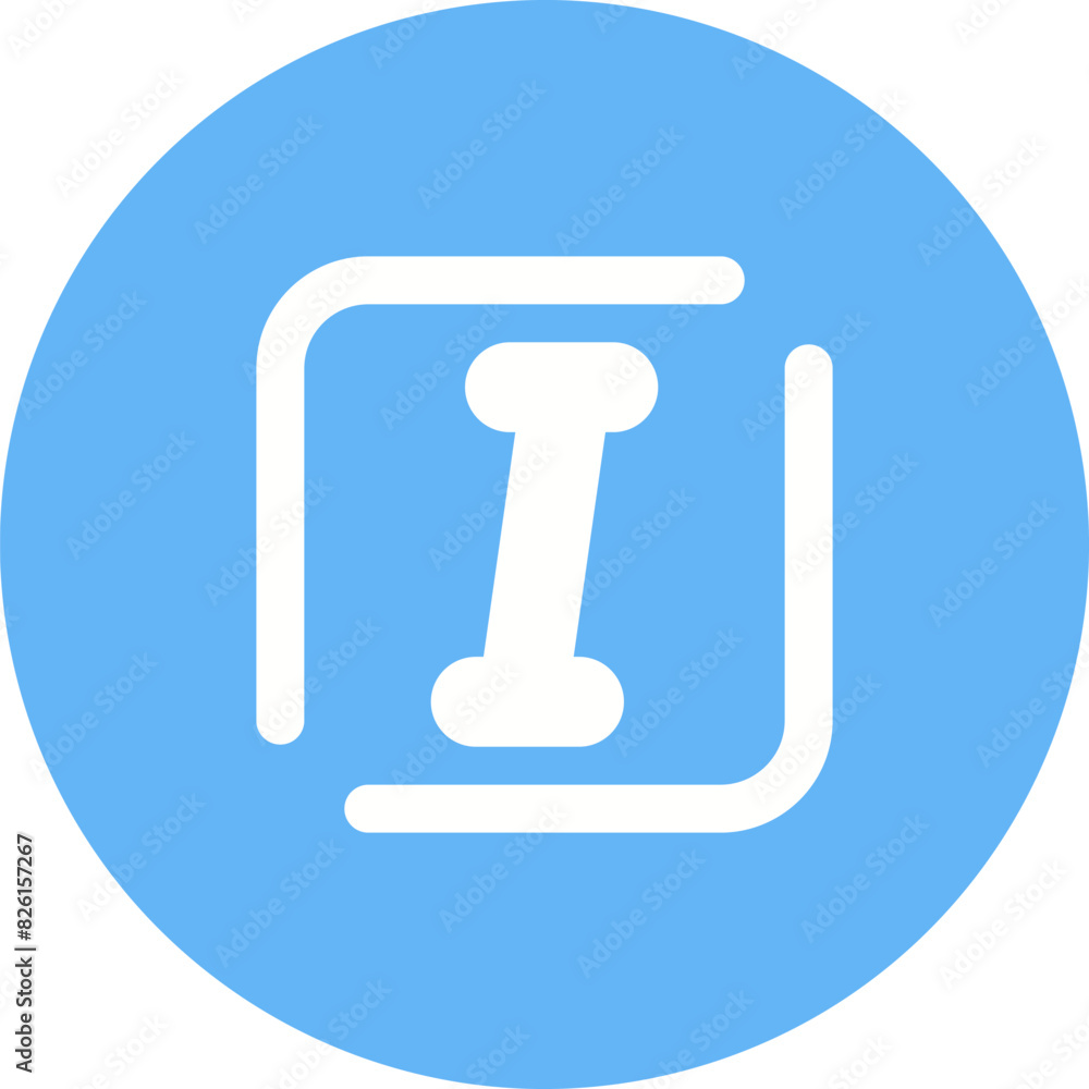 Italic Vector Icon Italic Vector Icon