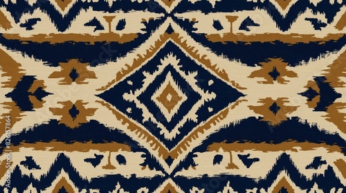 ethnic textile pattern, geometric folklore ornament, folk embroidery, tie dye