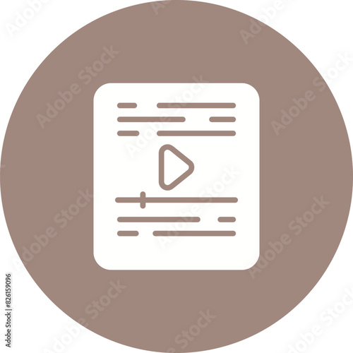 Video Vector Icon