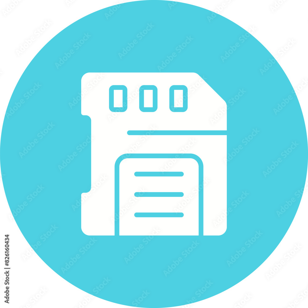 Sd Card Vector Icon Sd Card Vector Icon