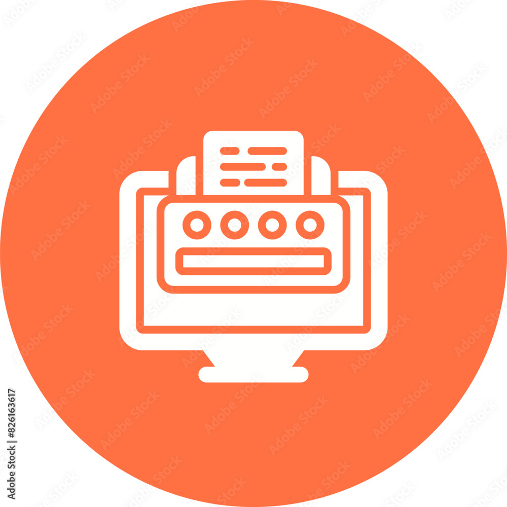 Printer Vector Icon Printer Vector Icon