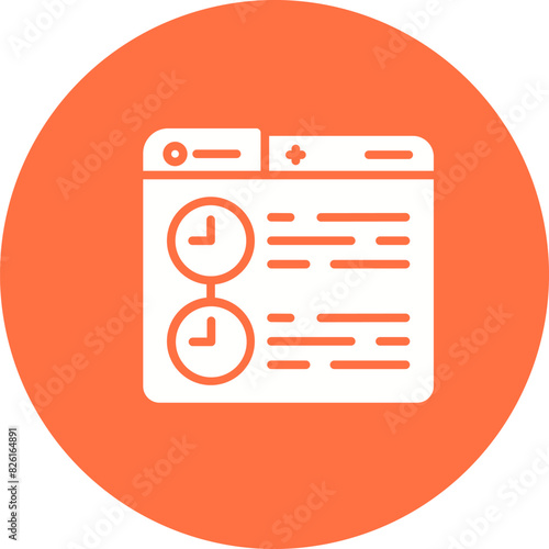 Free Download Timeline Vector Icon - GFXLoad