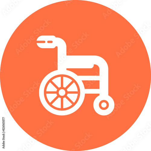 Wheelchair Vector Icon