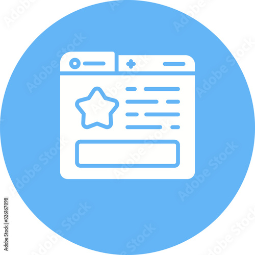 Favourite Page Vector Icon