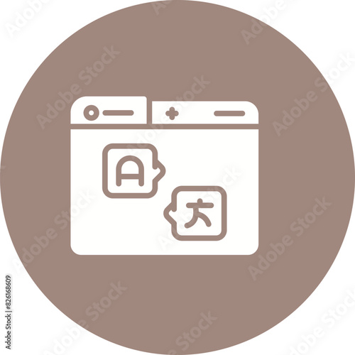 Translator Vector Icon