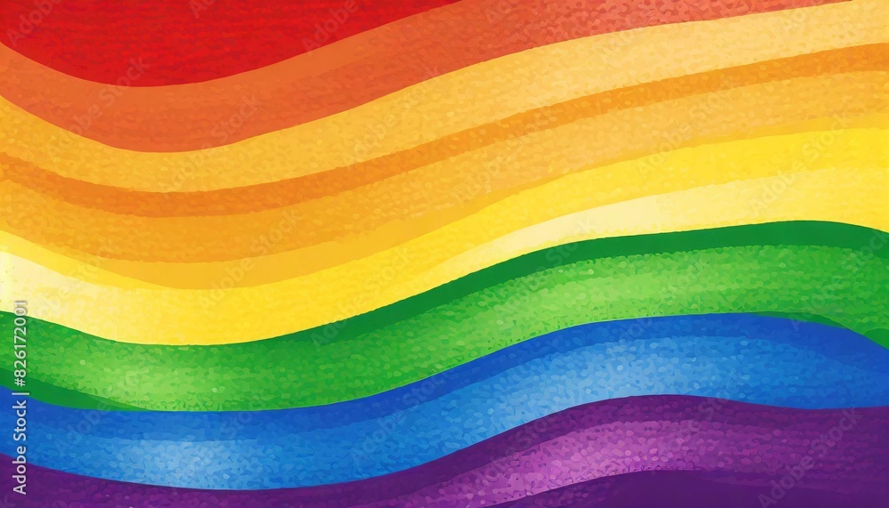 Obraz premium vector image of the lgbt flag, close up full screen, queer pride month, background wallpaper logo