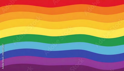 vector image of the lgbt flag, close up full screen, queer pride month, background wallpaper logo