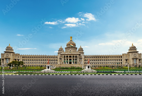 Vidhana Soudha  Front View,Bangalore India