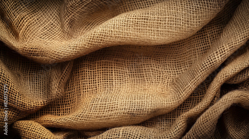 hessian sackcloth canvas burlap jute fabric texture background photo