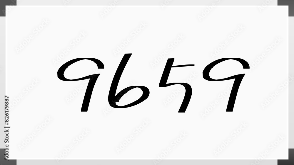 9659年のホワイトボード風イラスト 9659年のホワイトボード風イラスト