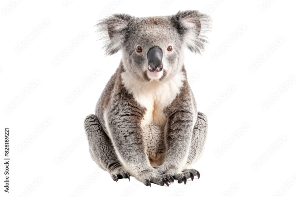 Naklejka premium Koala isolated on white background