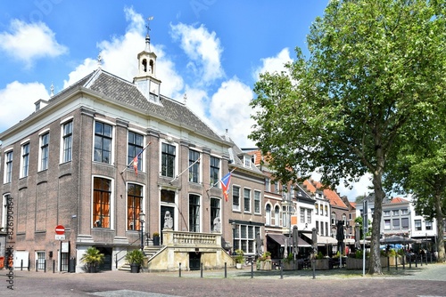 old town hall.
Zaltbommel, Bommelerwaard, Gelderland, Netherlands, Holland, Europe.