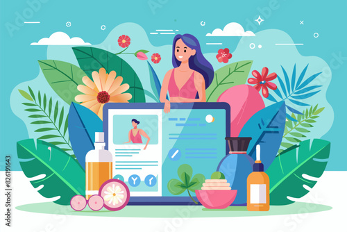 Online Skincare Shopping Experience