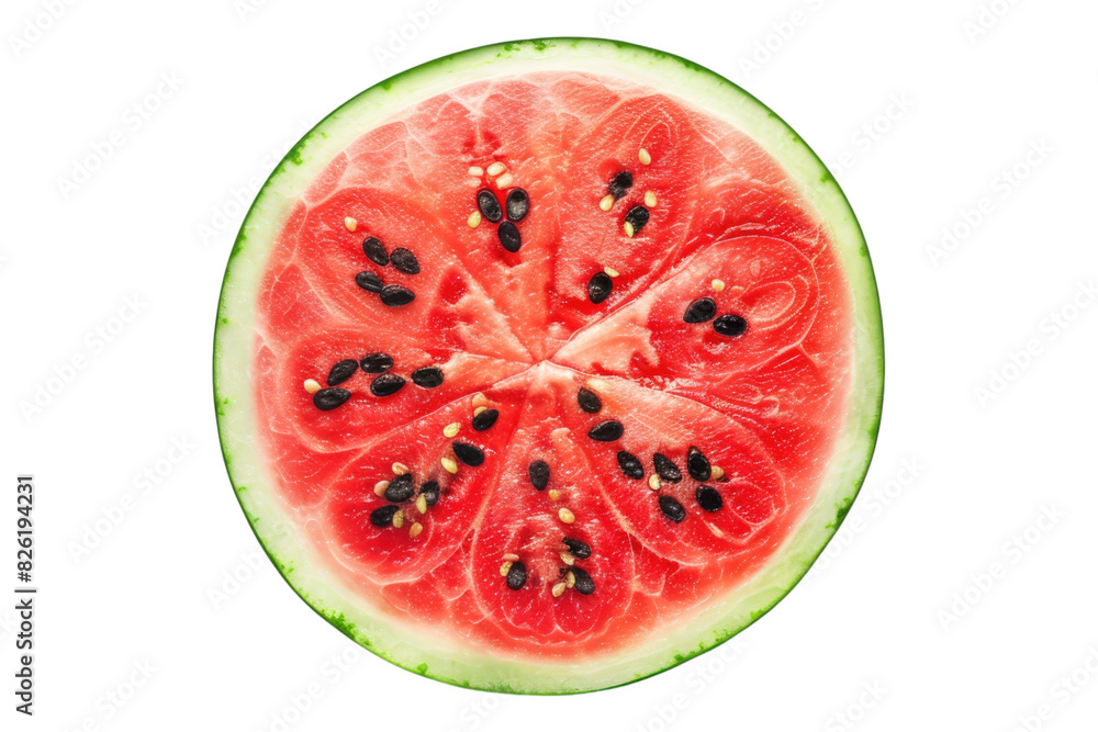 Sliced watermelon isolated on white background Sliced watermelon isolated on white background