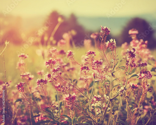 Summer Flower Photography  Vintage 